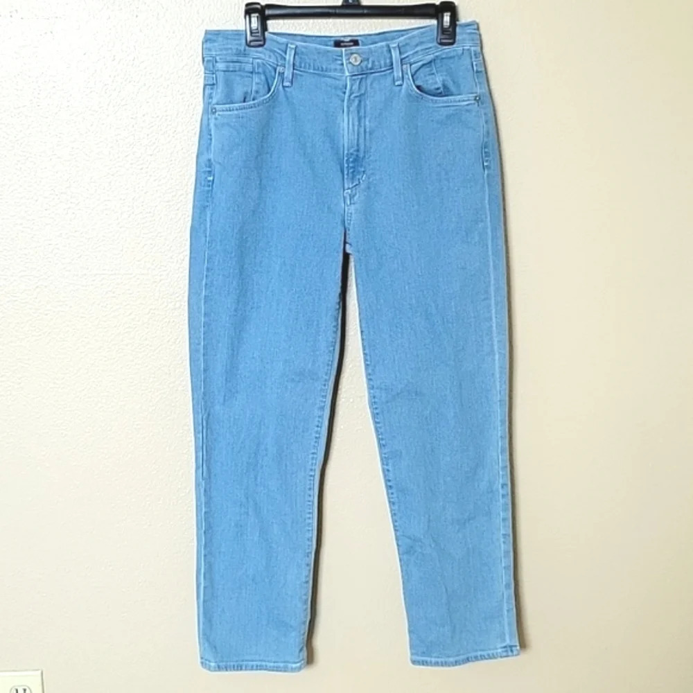 Citizens of Humanity Anabella High Rise Cigarette Ankle Jeans - Size 31